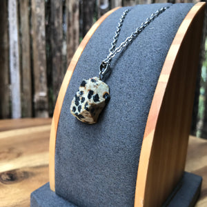 Rough Crystal piece pendant