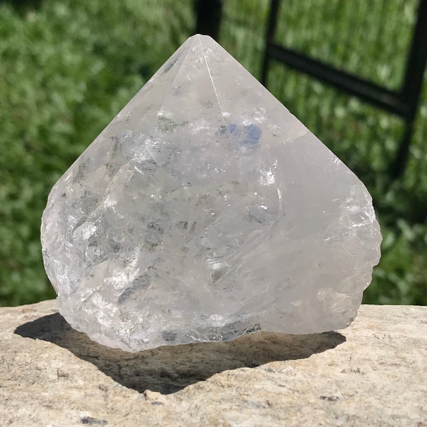 Clear Quartz polished top Generator