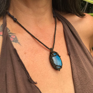 🌊 Talay Han 🌊-Blue Flash Labradorite