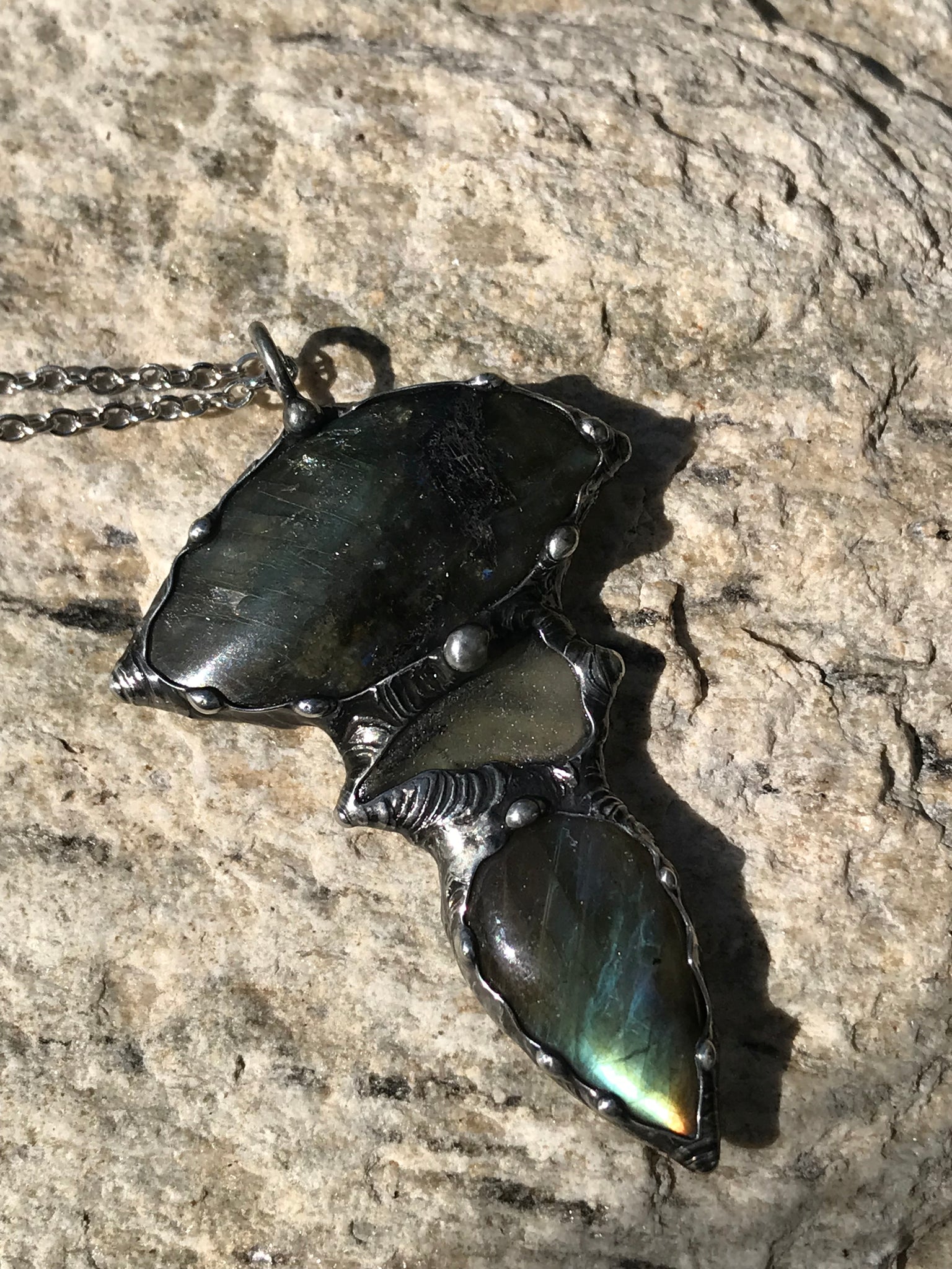 Labradorite And Northern Australian Sea-glass