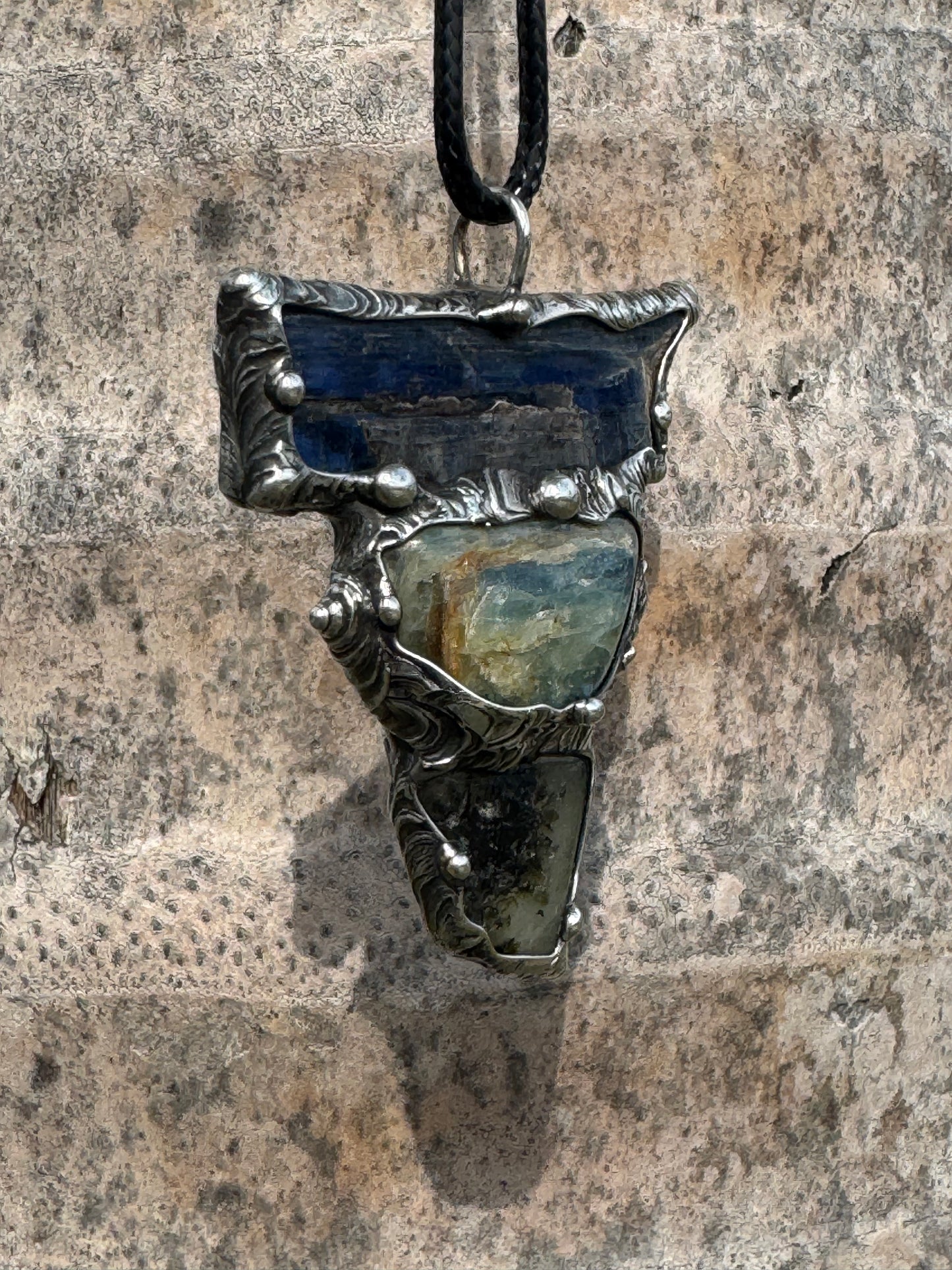 Royal Kyanite and Prehnite