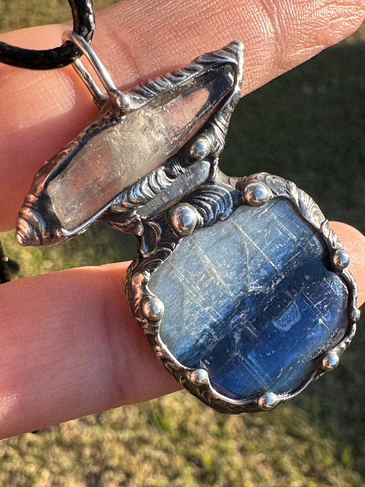 Reserved for Hayley Kyanite, Aqua Aura and clearly Quartz