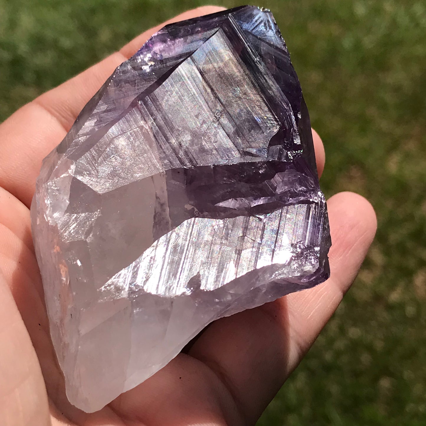 Large Rough Amethyst point