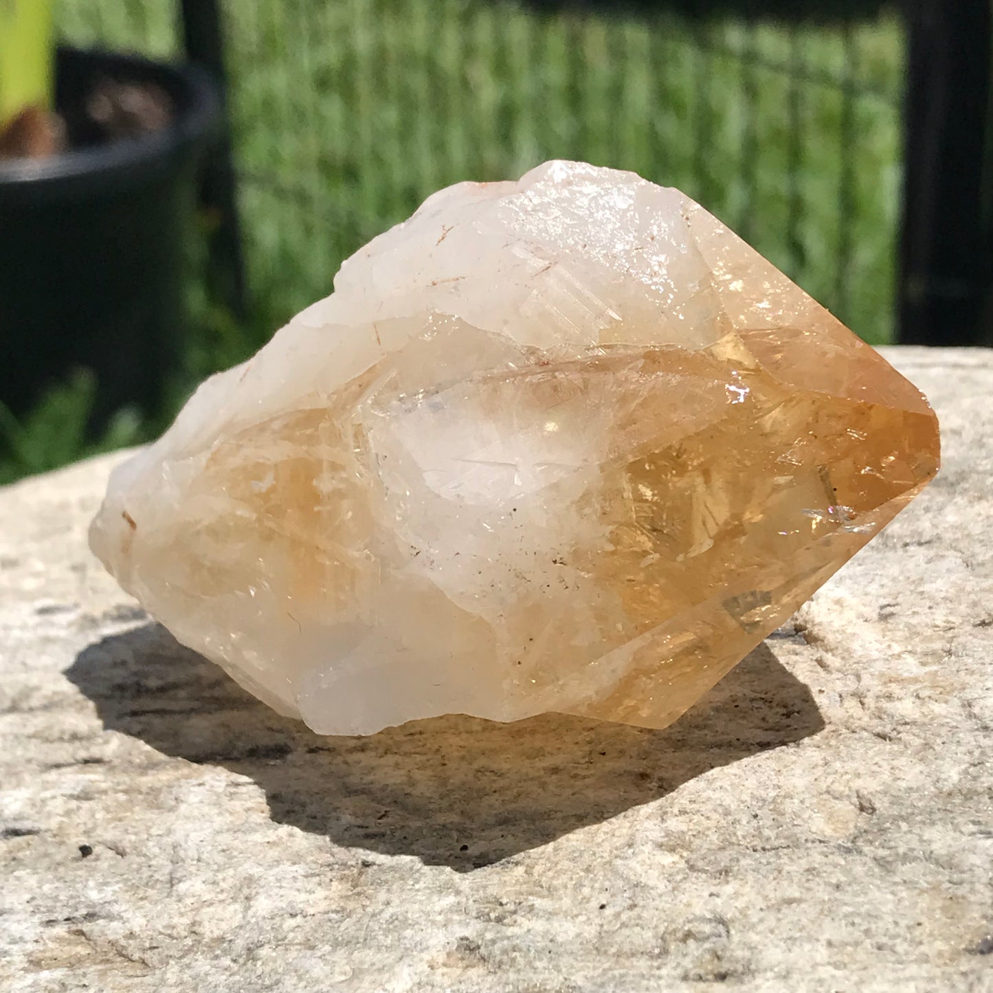Large Citrine point