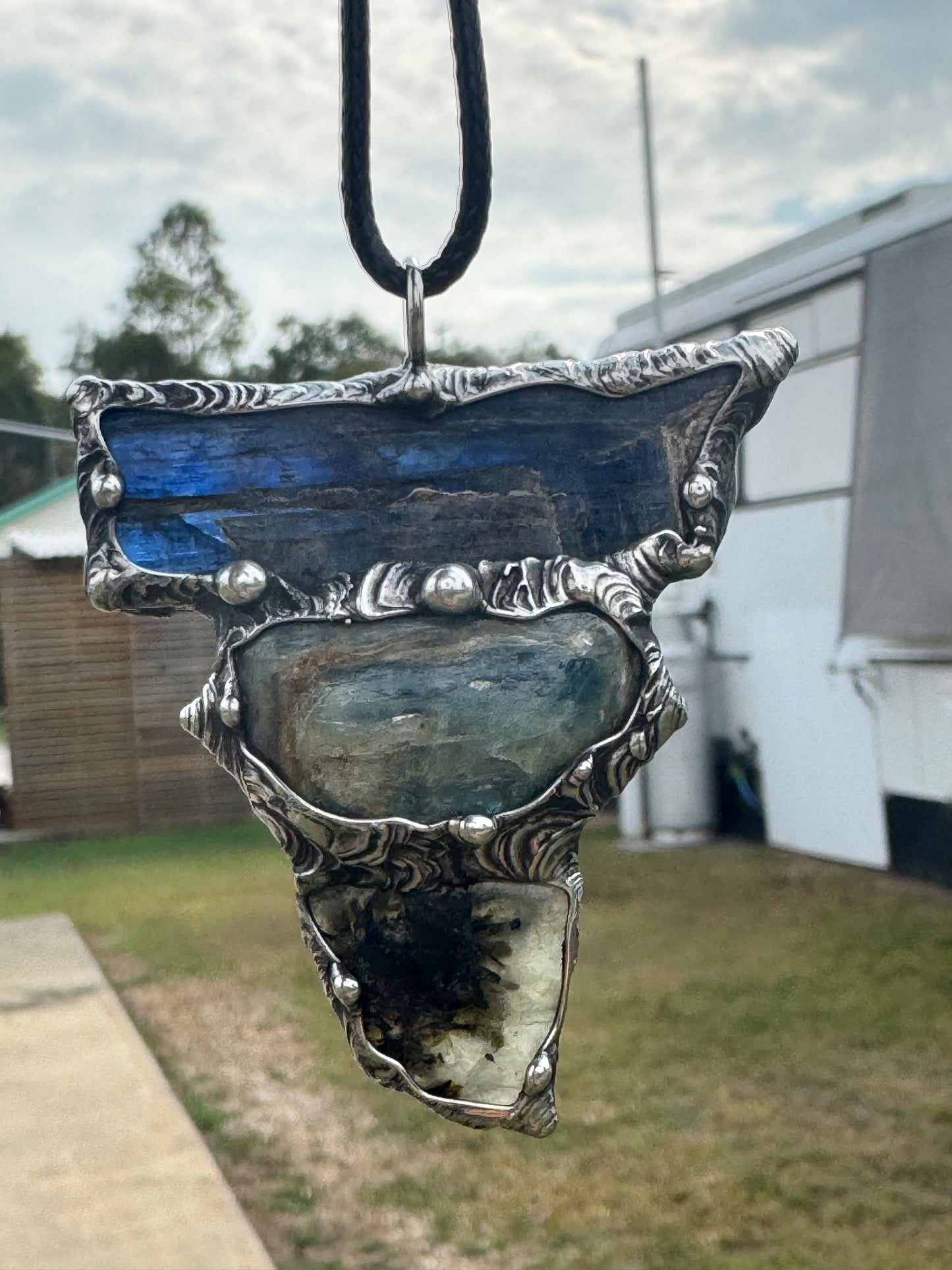 Royal Kyanite and Prehnite