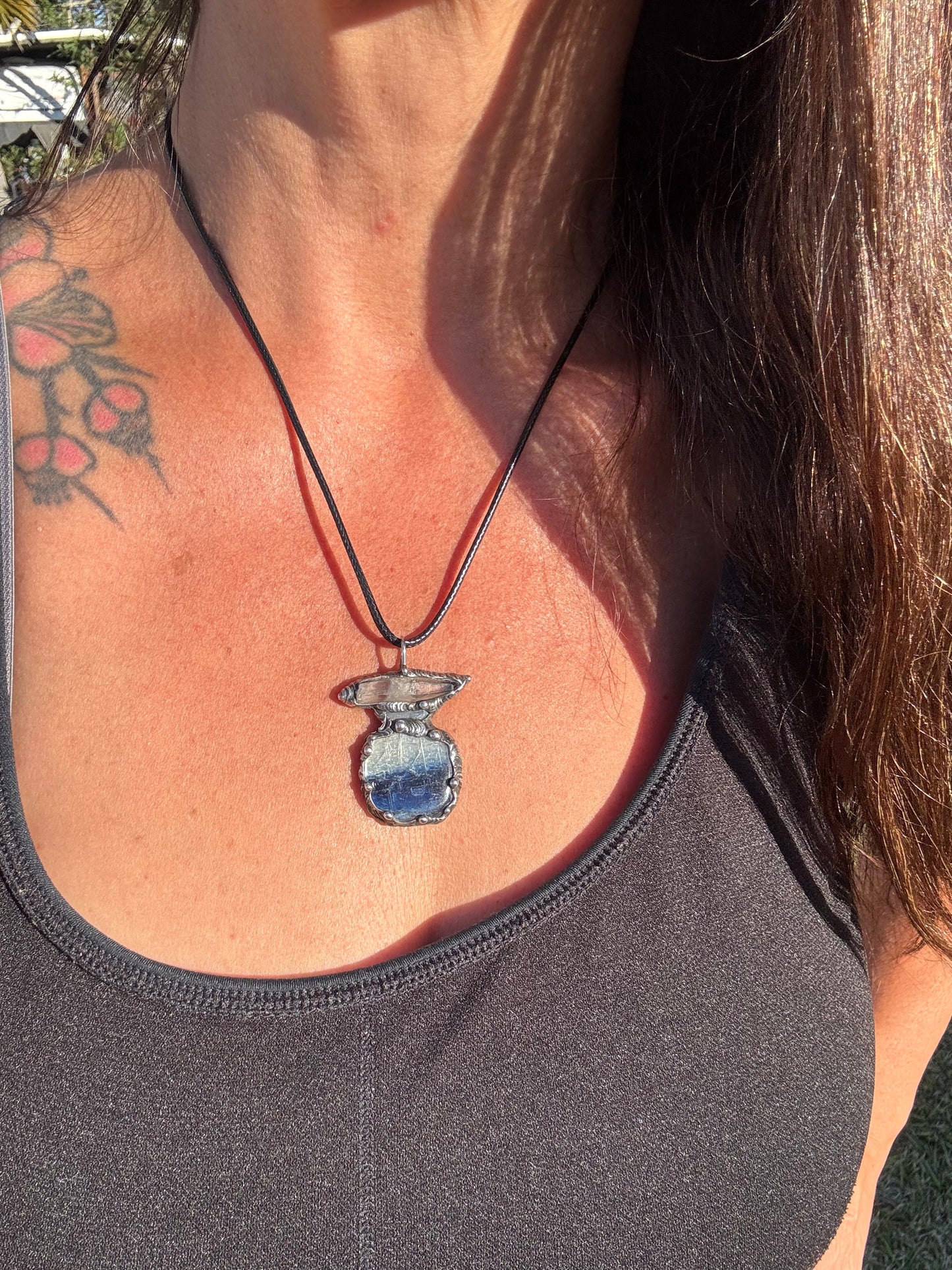 Reserved for Hayley Kyanite, Aqua Aura and clearly Quartz