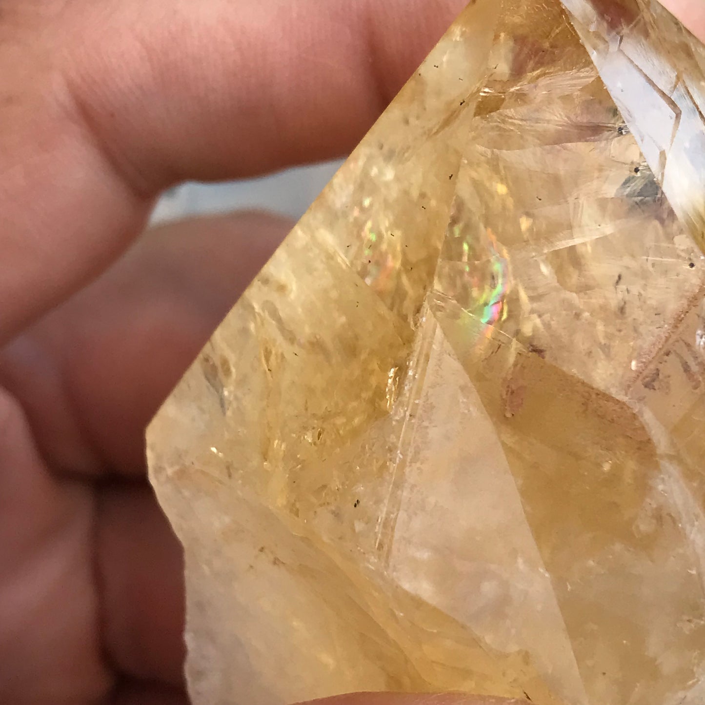 Large Citrine point
