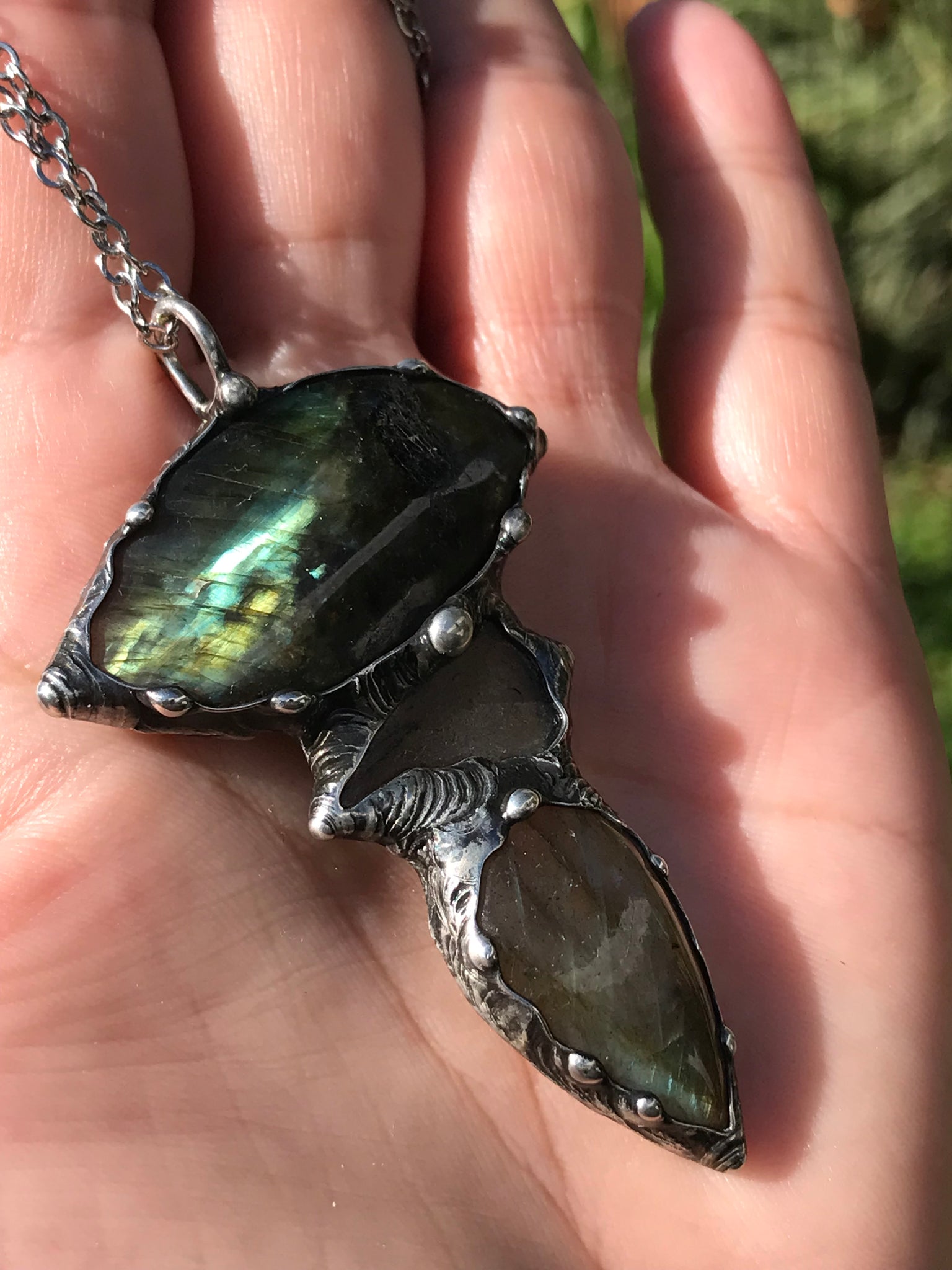 Labradorite And Northern Australian Sea-glass