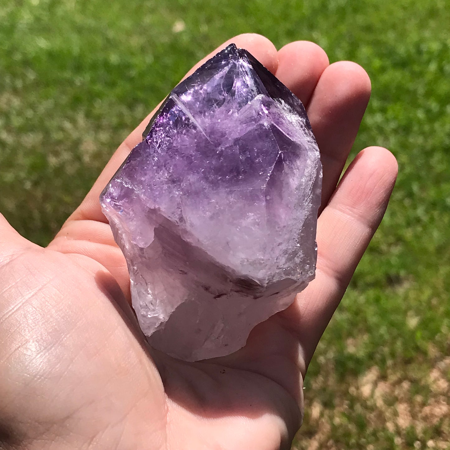 Large Rough Amethyst point