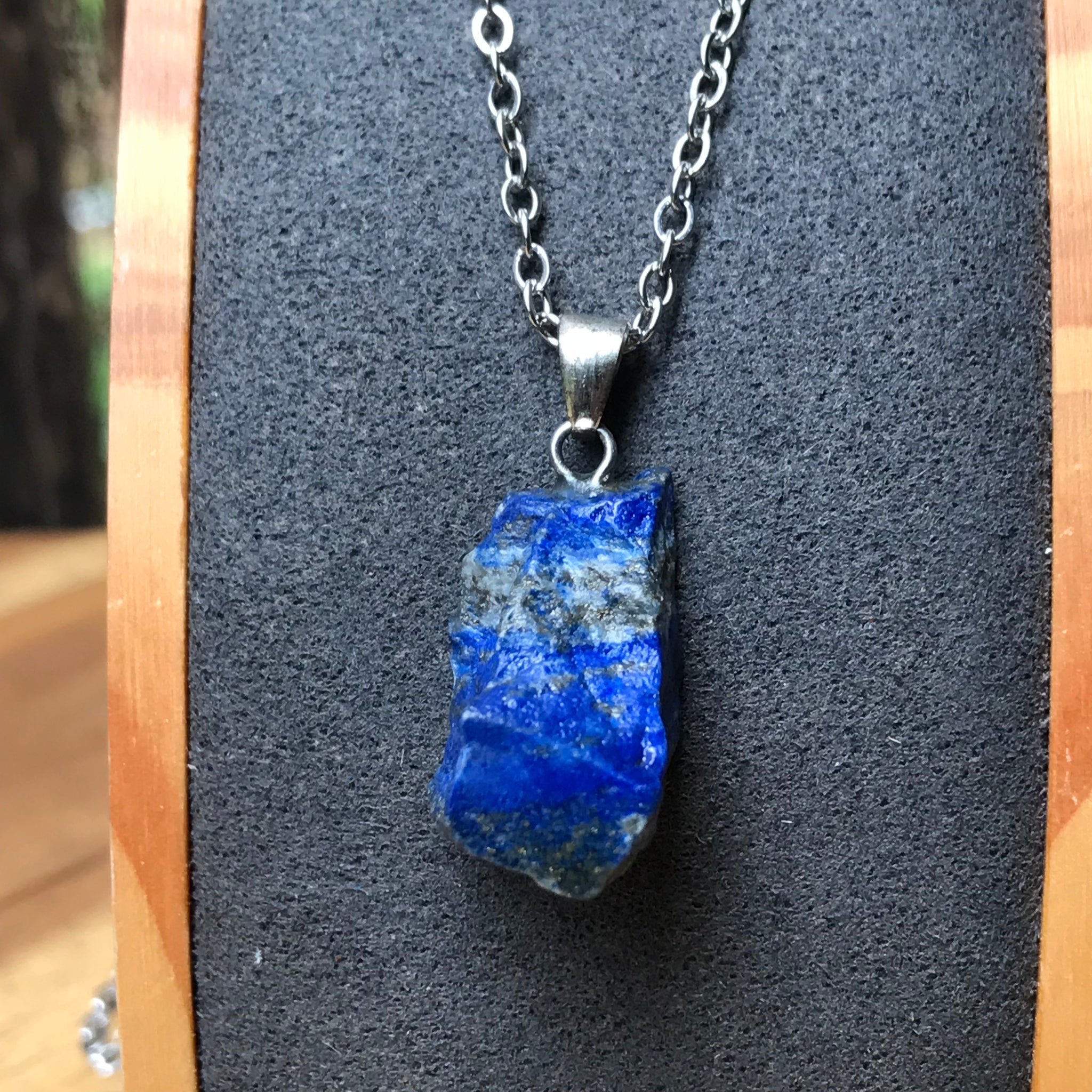 Rough Crystal piece pendant