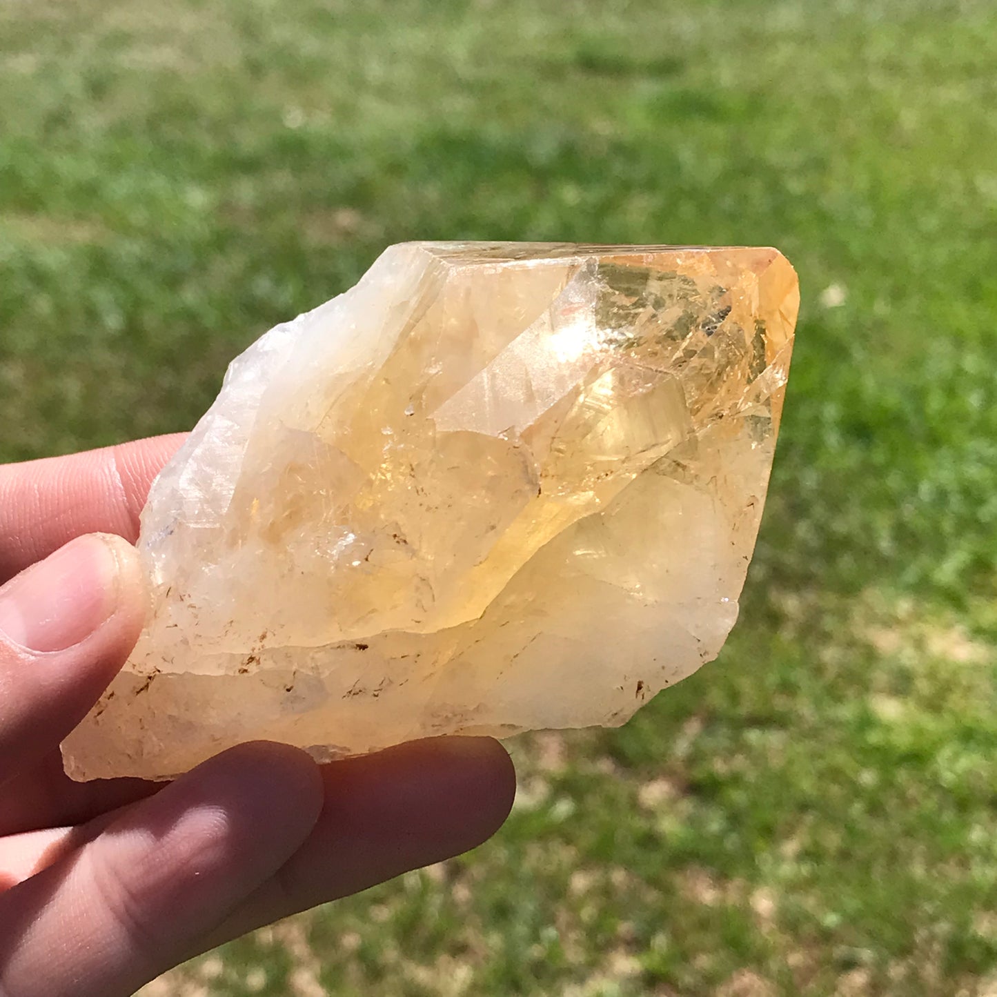 Large Citrine point