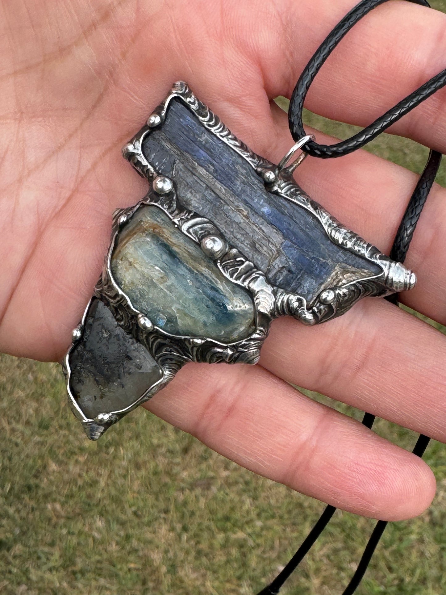 Royal Kyanite and Prehnite