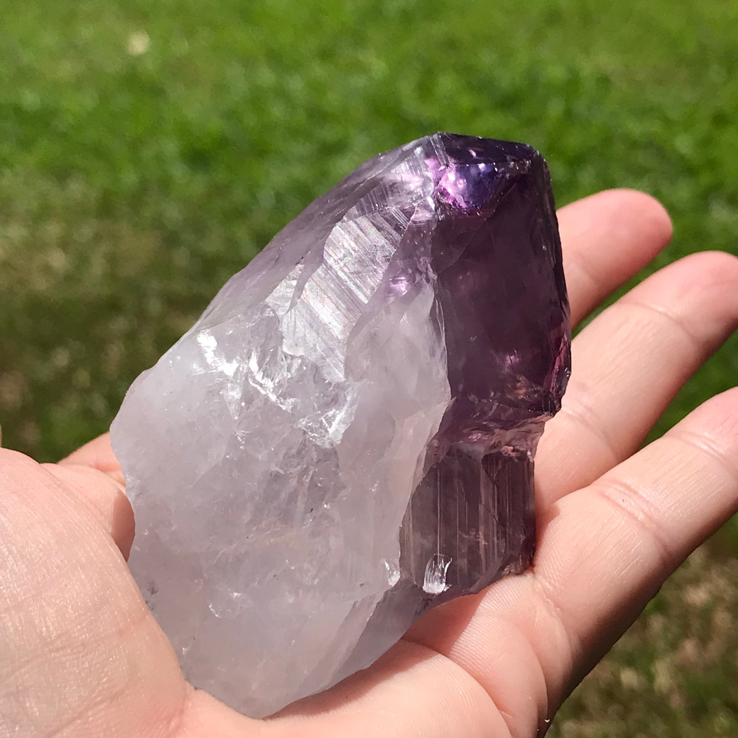 Large Rough Amethyst point
