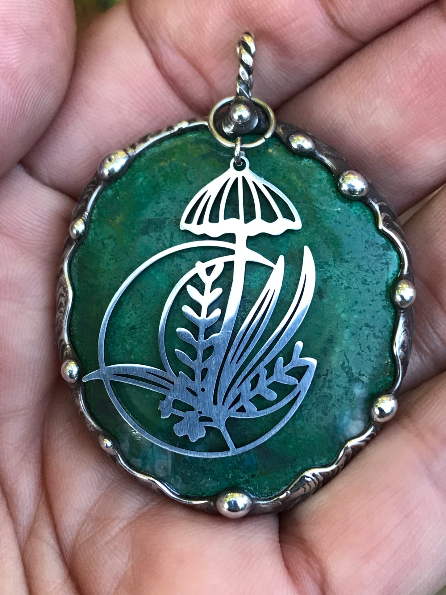 Chrysocolla and the mushroom connection💚💙