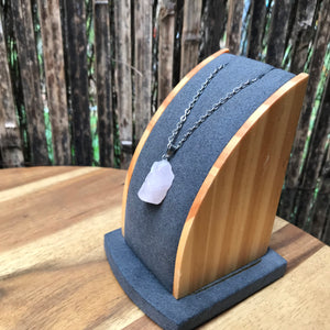 Rough Crystal piece pendant