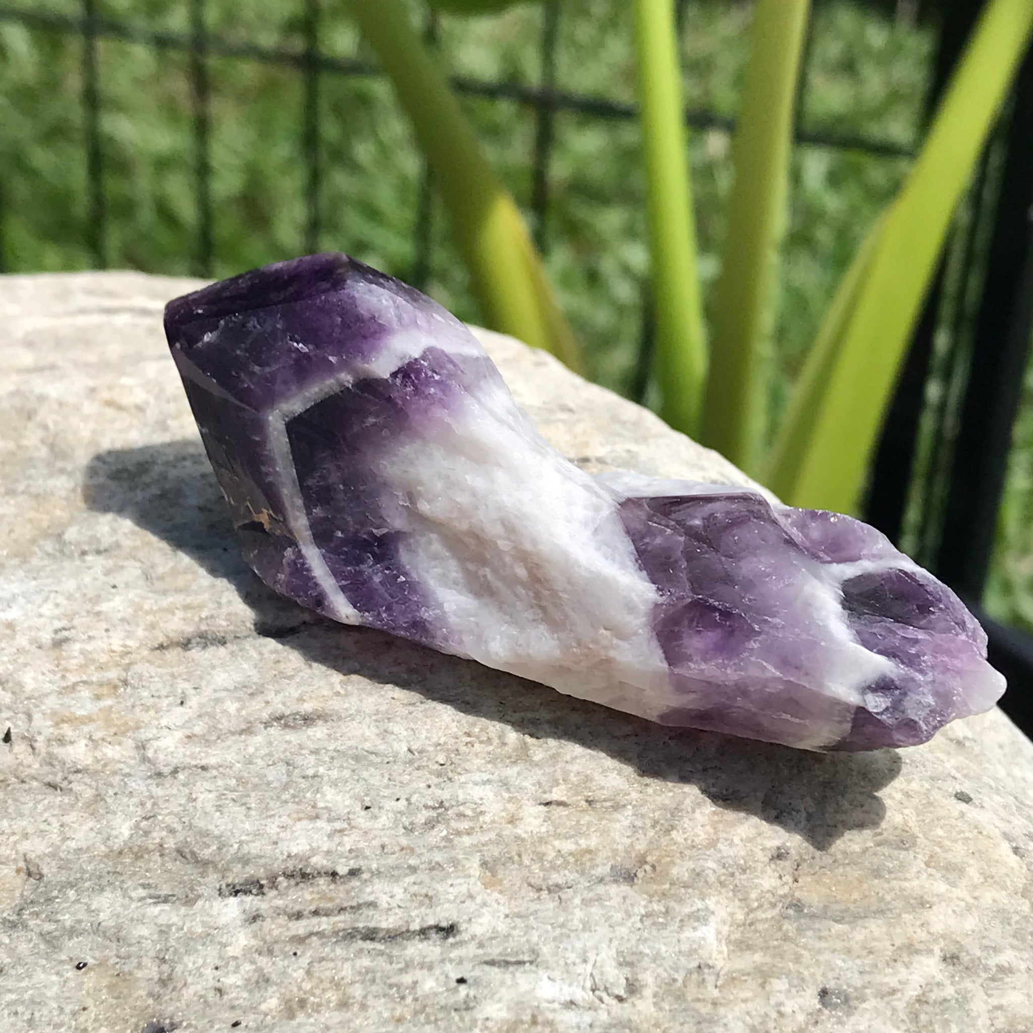 Banded chevron Amethyst Point
