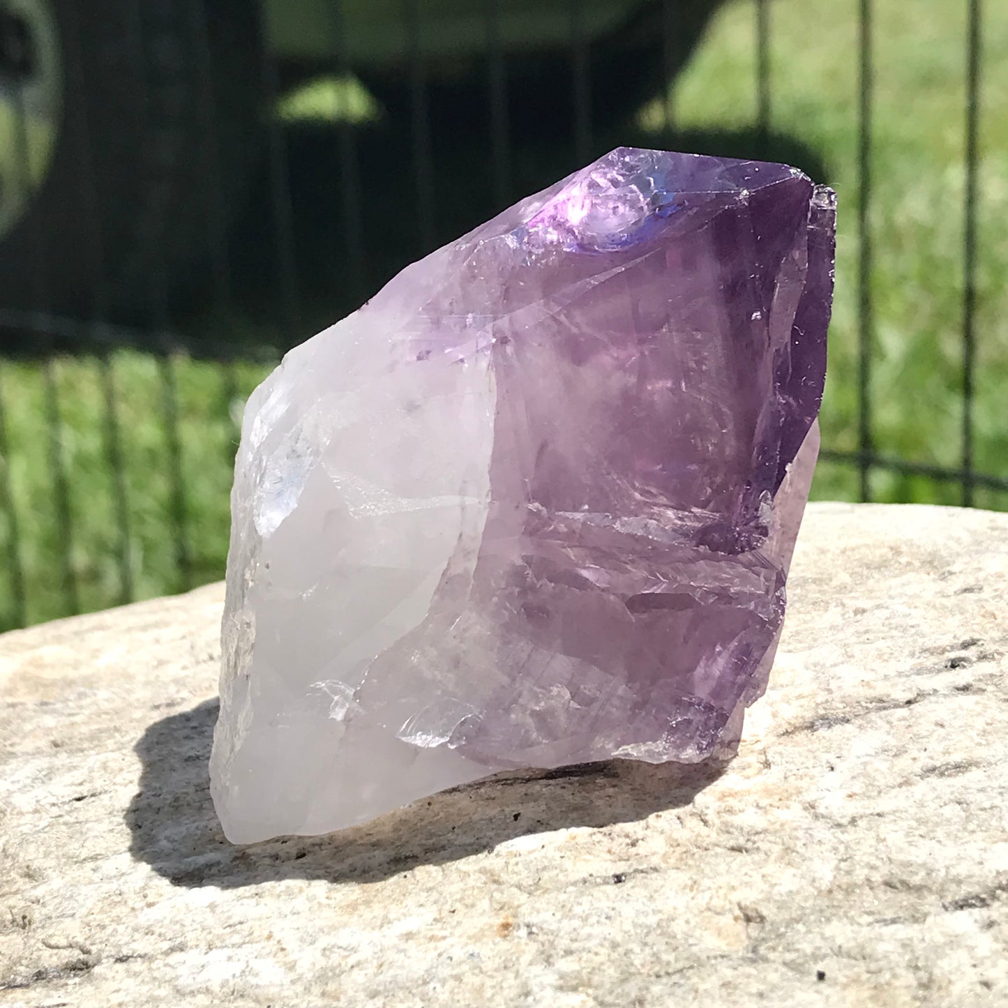 Large Rough Amethyst point