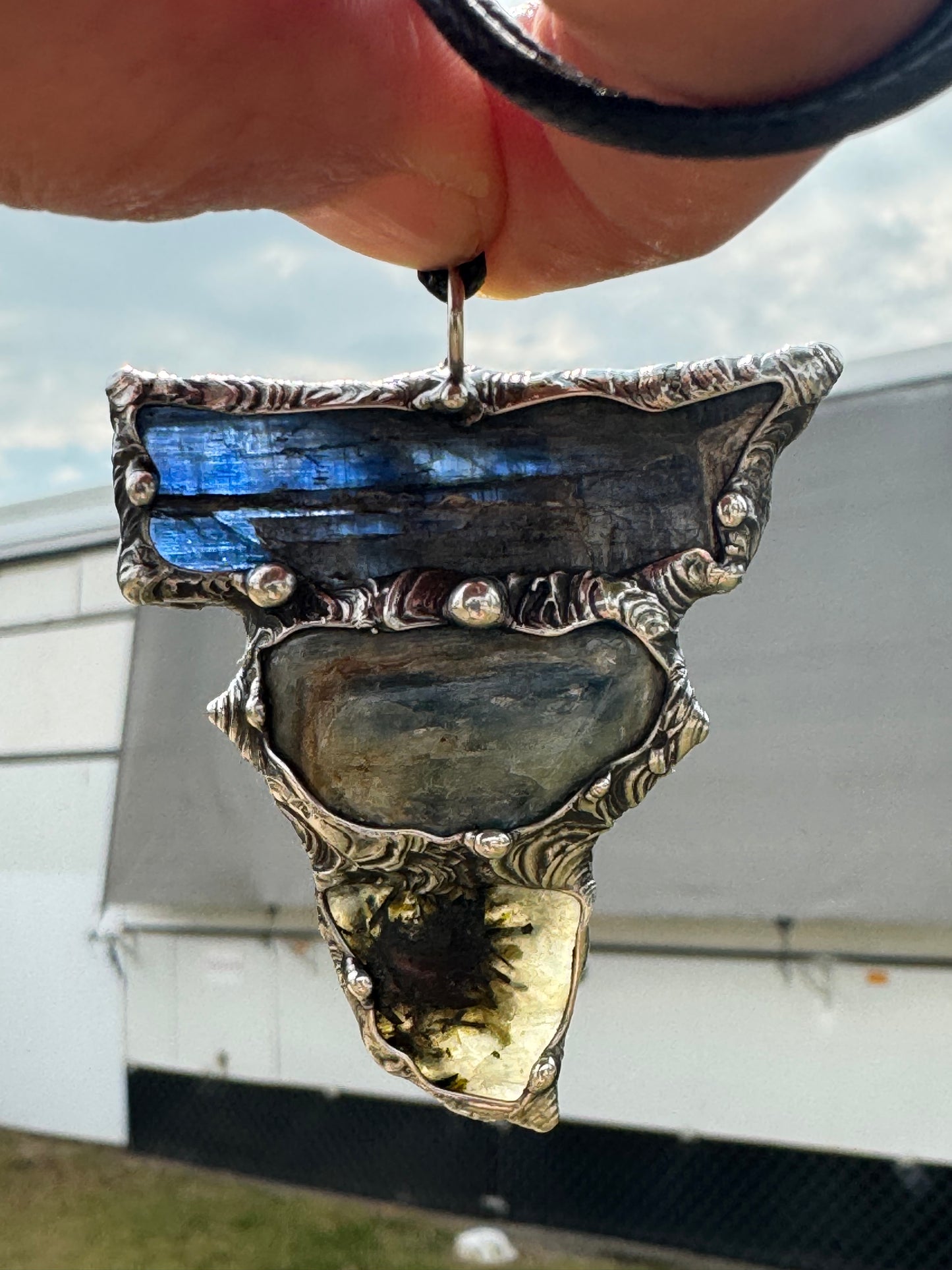 Royal Kyanite and Prehnite