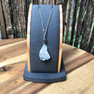 Rough Crystal piece pendant