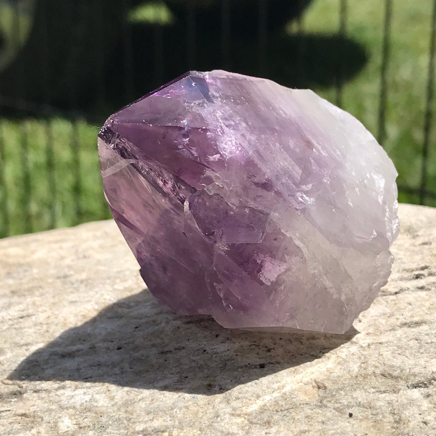 Large Rough Amethyst point