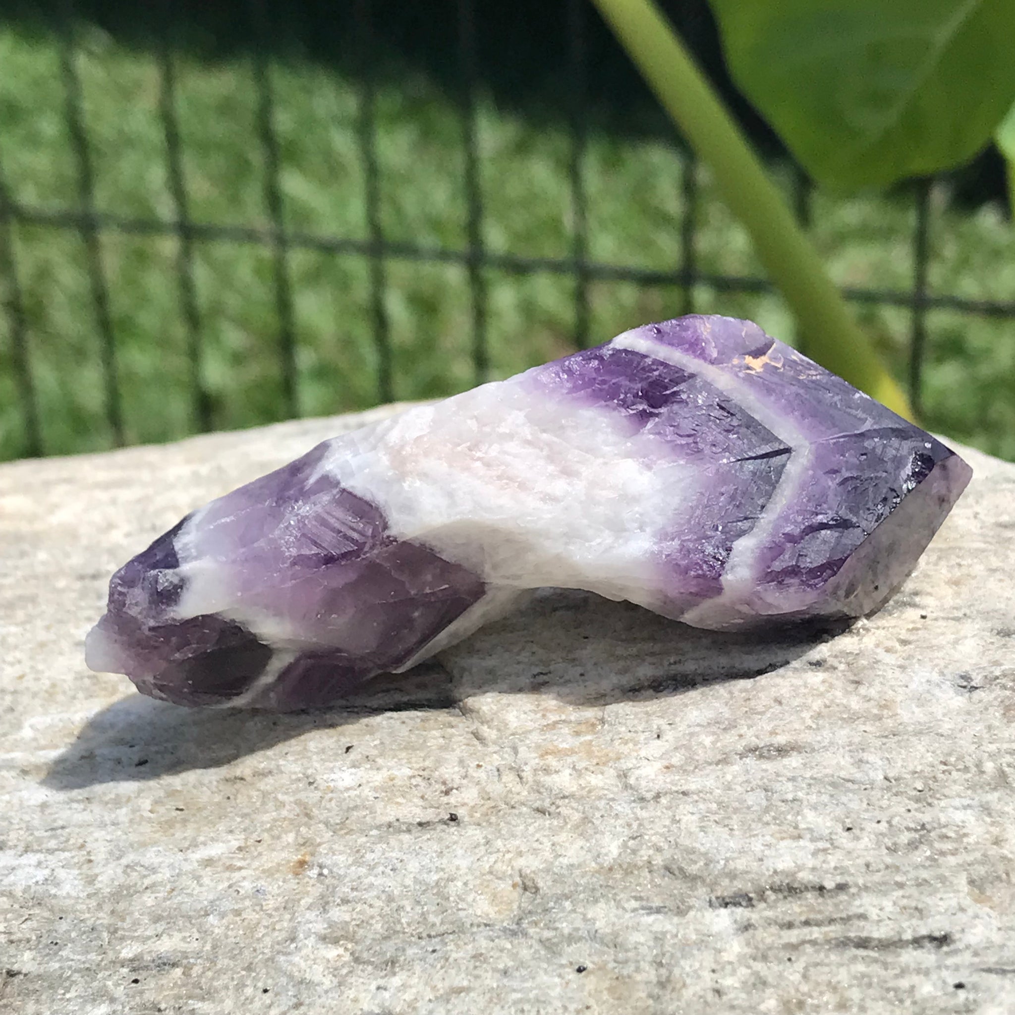 Banded chevron Amethyst Point