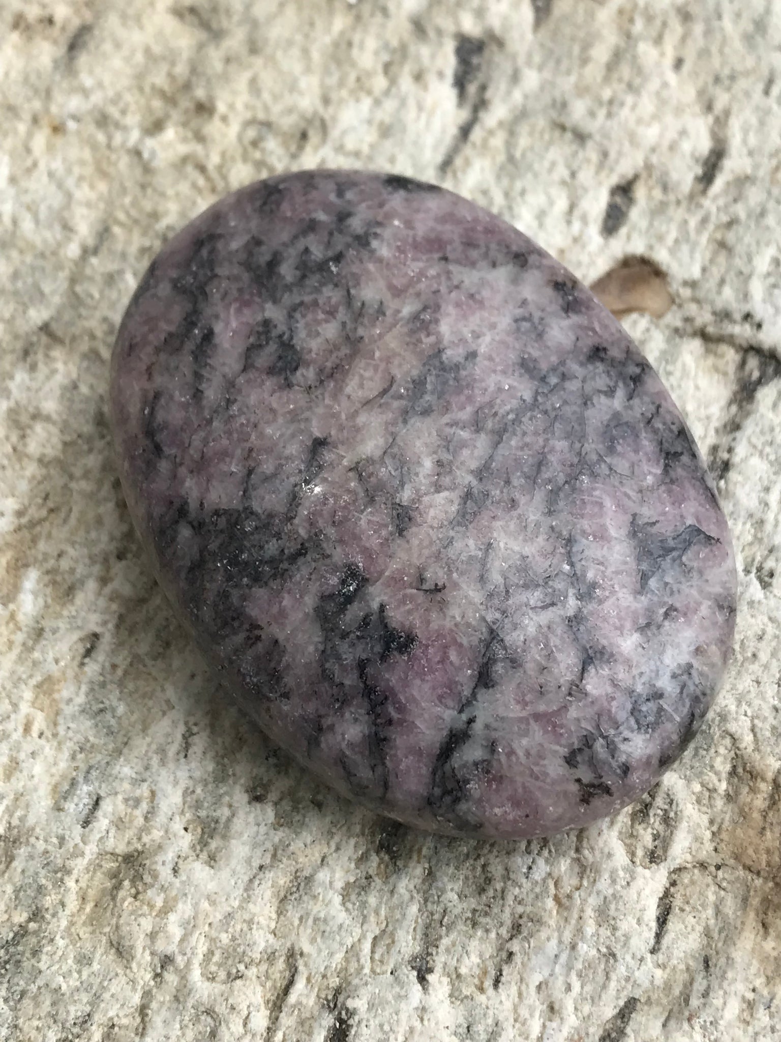 Lepidolite Palmstone
