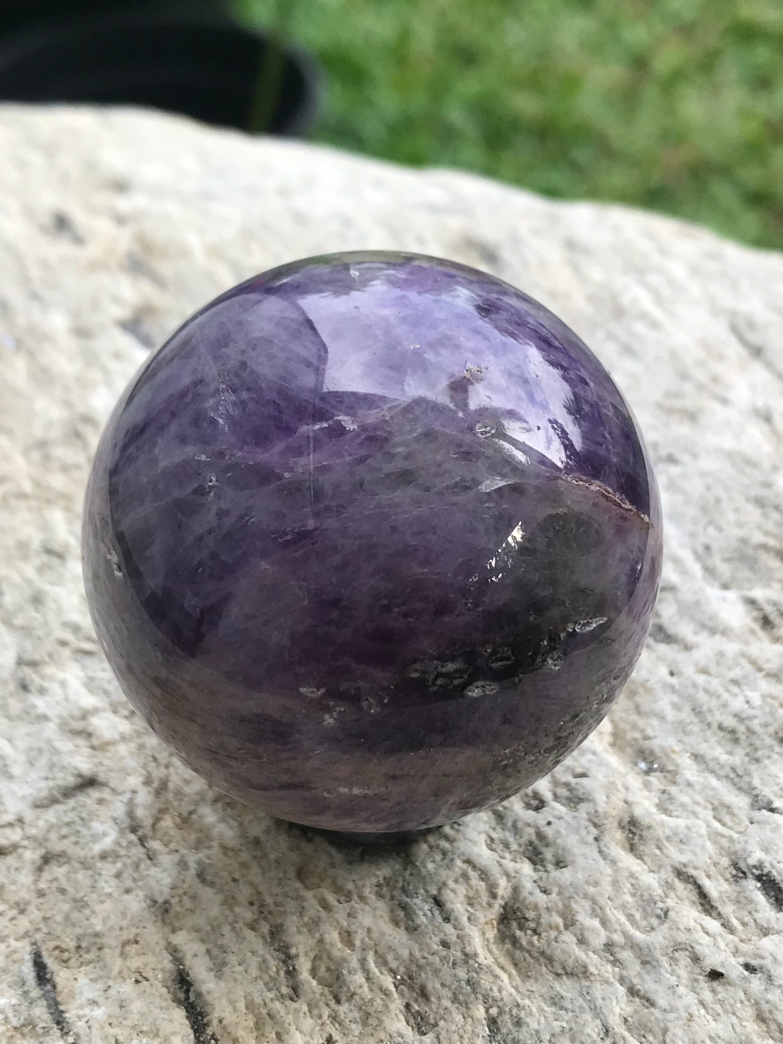 Banded Amethyst Sphere✨