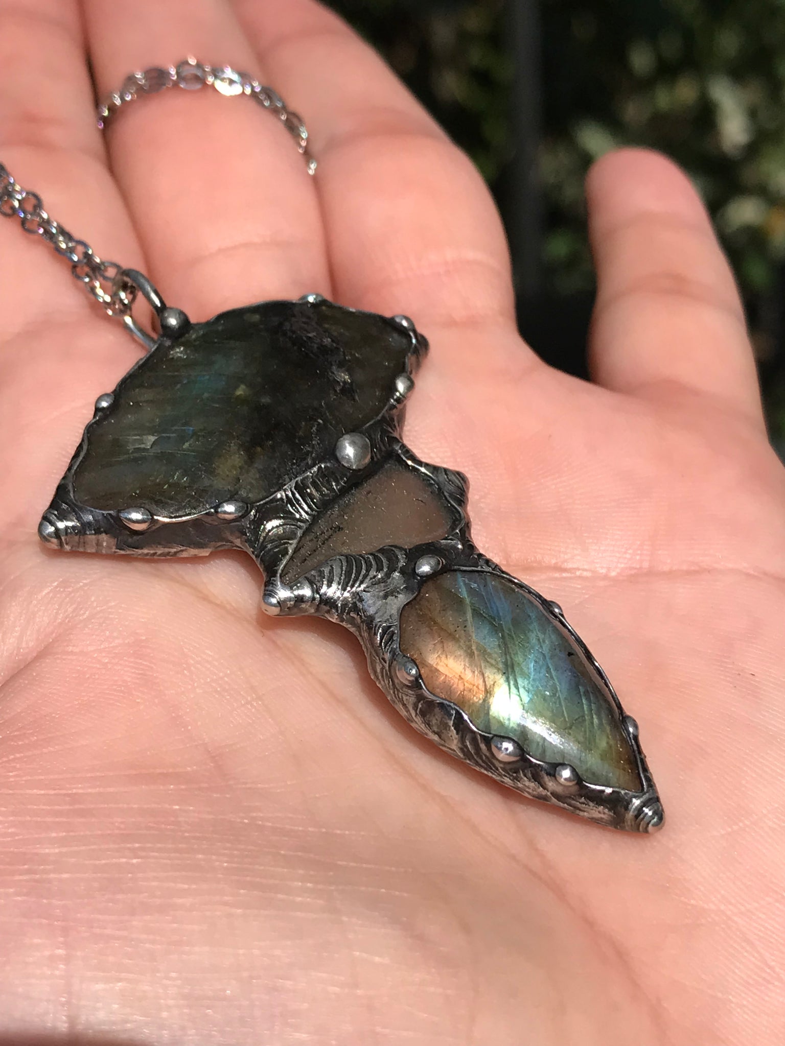 Labradorite And Northern Australian Sea-glass