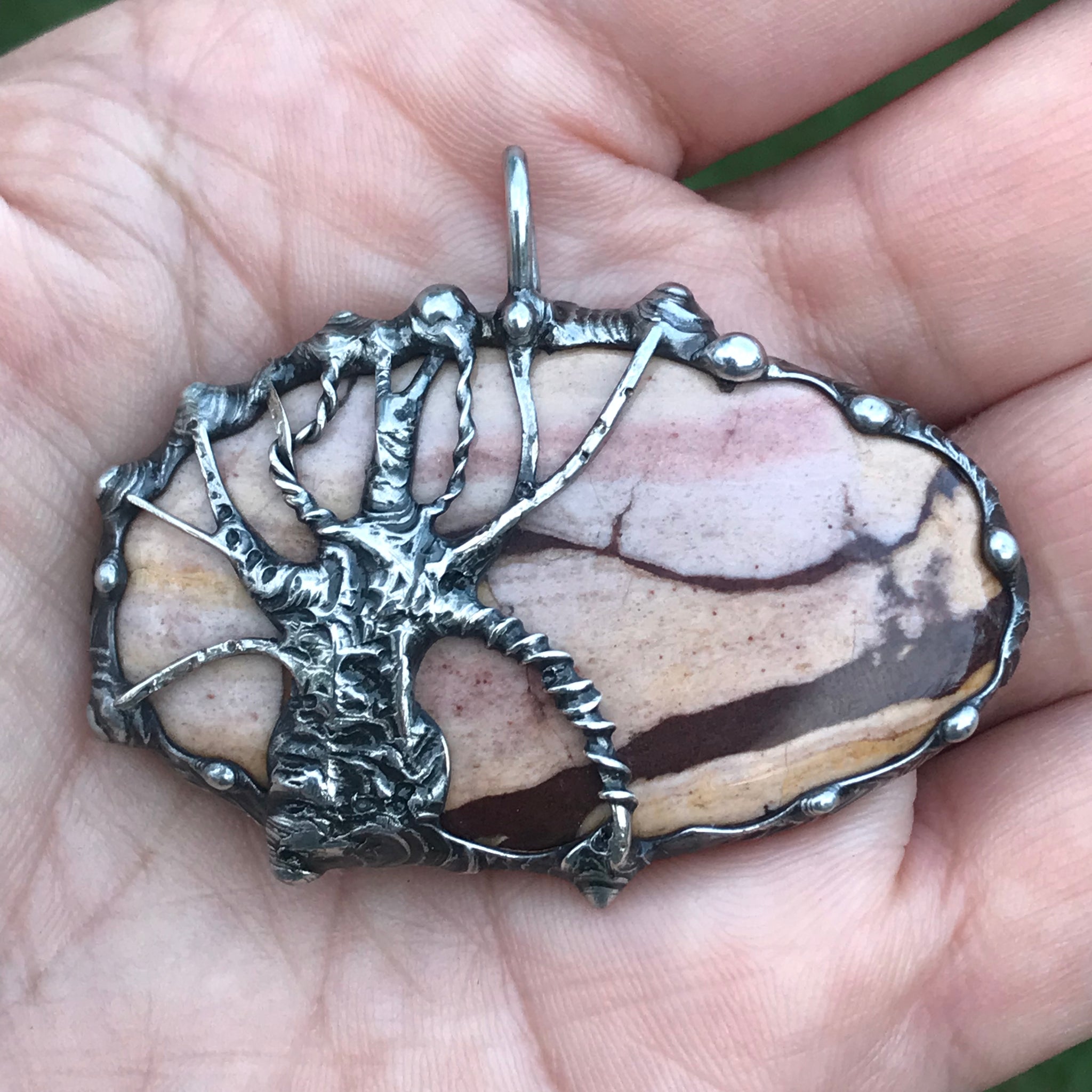 Boab tree on western Australian Mookaite