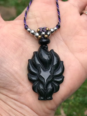 Rainbow Obsidian dragon